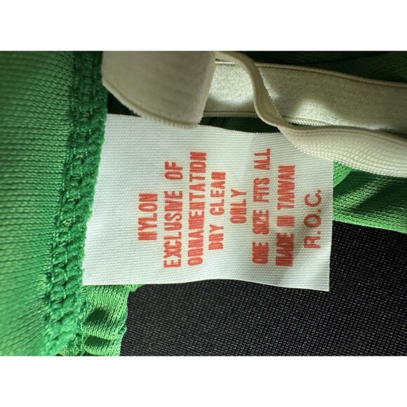 90s Vtg Dare To Wear Snake Thong Men's Novelty Underwear Green Gag Gift Bach - Picture 6 of 6